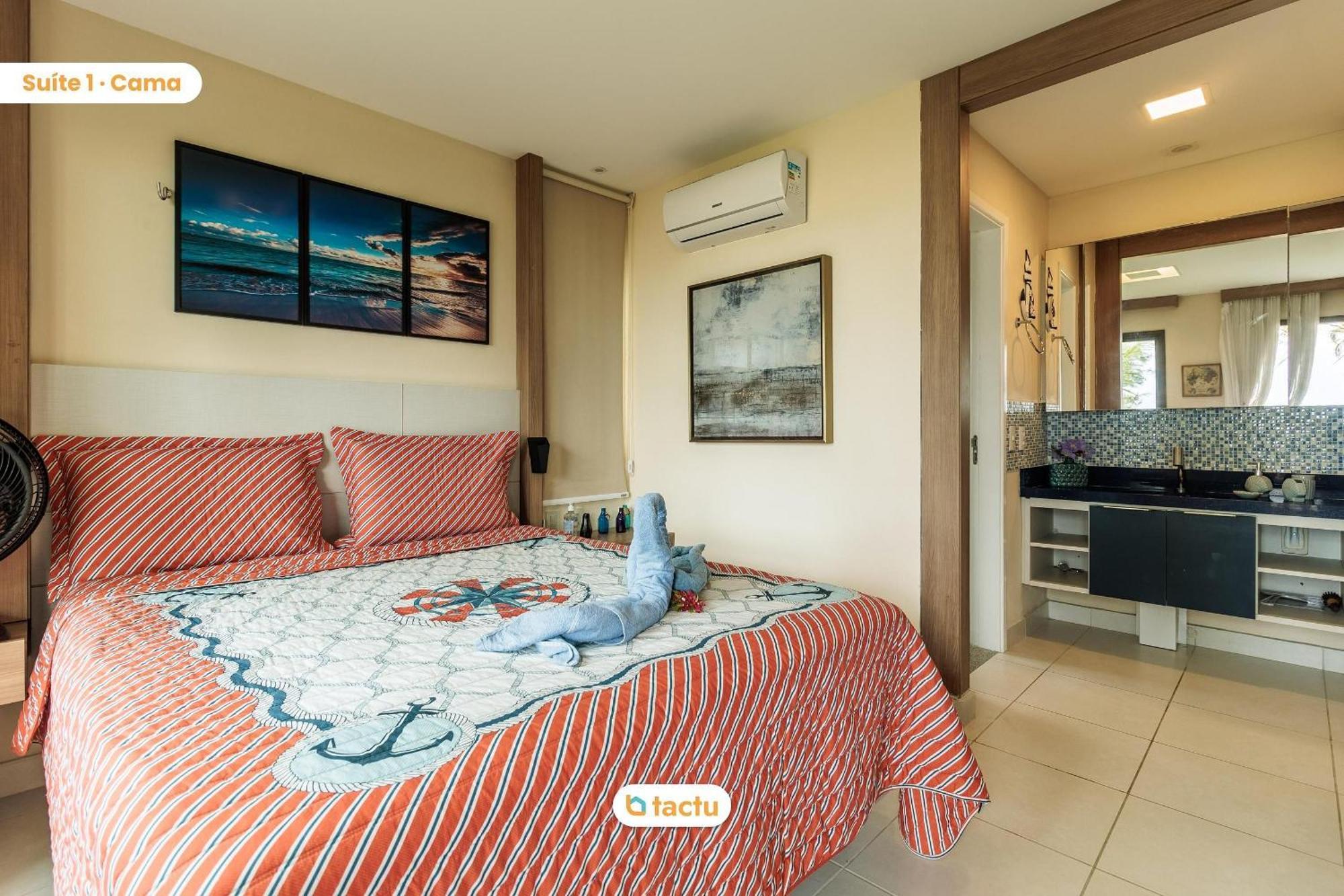 Bangalo Frente Mar No Vg Sun Cumbuco Por Tactu Villa Ngoại thất bức ảnh